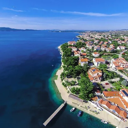 Luxury Apartments Brodarica Beach With Balcony Seaview Exterior photo
