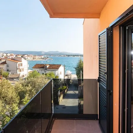 Luxury Apartments Brodarica Beach With Balcony Seaview Exterior photo